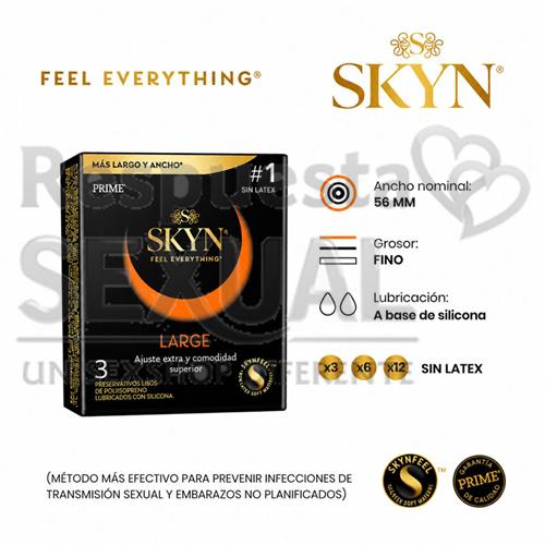 Preservativo SKYN MEGA tamaño XL